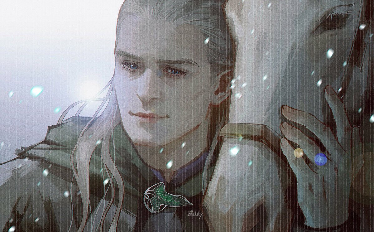 LY78816822's tweet image. 白马王子🍃#lort #TheLordoftheRings #Legolas