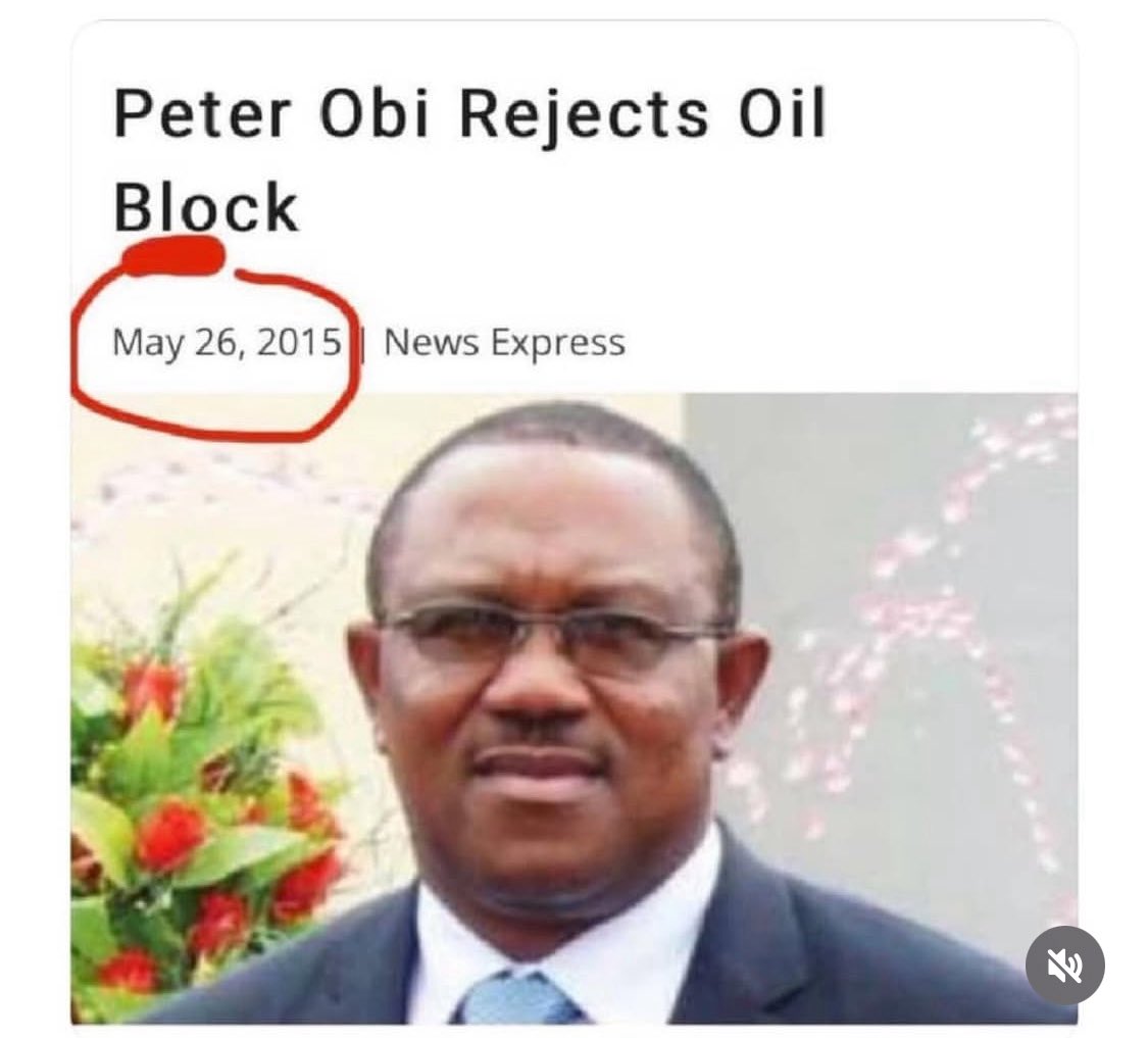 He also rejected oil block offers from the Jonathan administration. I’ve never heard him shouting that he fought for democracy, yet his conduct in office was far better than many who won’t stop reminding us they did.

In a country where greed is loud, restraint is revolutionary.