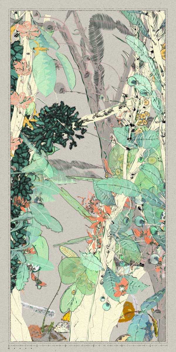 Every detail in the scene invites you to uncover its secret.
Polypaths might be a garden, a forest, or an open field—
together, they form a complex and living ecosystem.