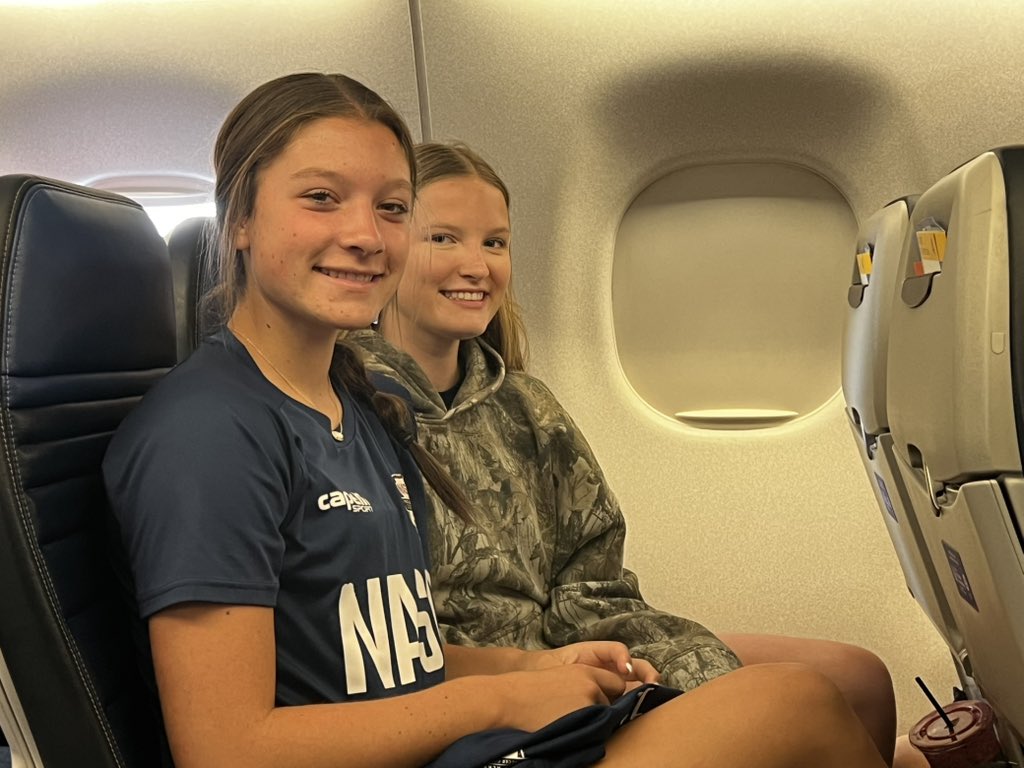 menin29's tweet photo. ✈️ Wheels up to Denver! NPL Nationals, here we come 🇺🇸⚽️ Ready to leave it all on the field with @northalabamasc 💪 #NPLFinals #SoccerTrip #NASC #DenverBound #LetsGo https://t.co/MTcujEjwiq
