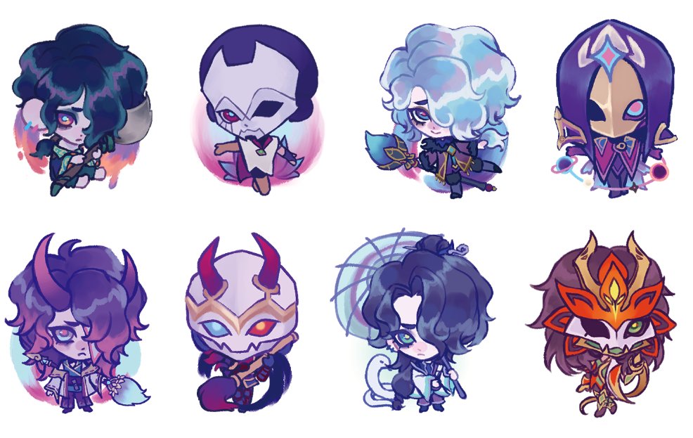 mythmaker youre fuckin up the whole vibe we all showed up with blue-purple-pink color palettes and you just have to be different