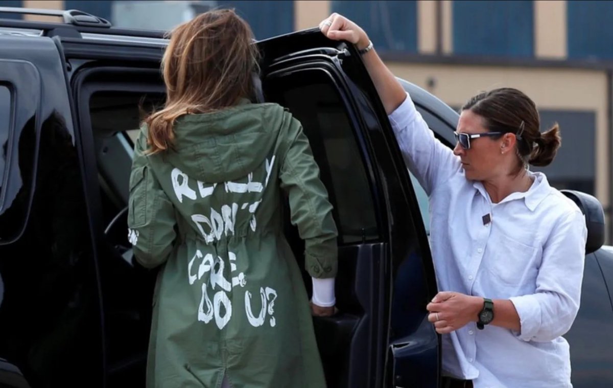 teamjungweb's tweet photo. @FLOTUS You normally don’t care about anything or any kid in the US, so why now? When kids ( US citizens or legal immigrants) get deported without due process and leaving them without medical care you give a f*
Just quoting yourself… https://t.co/T6sAE5IqNw