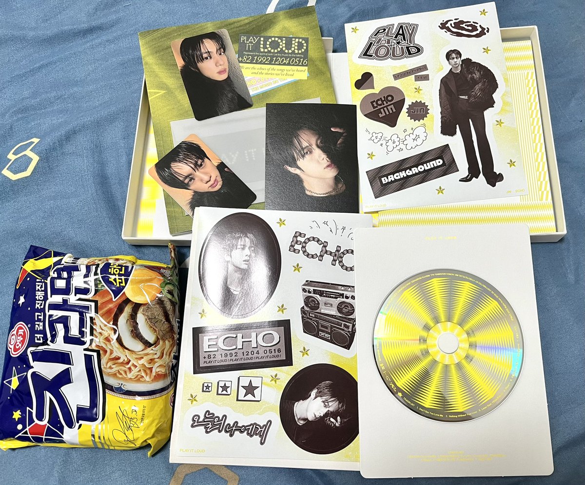 apiradeew99's tweet photo. ได้รับอัลบั้ม echo จากกิจสตรีมน้อง DSYLMแล้วนะคะ😍😍
 ขอบคุณสปอนฯคนสวย : สายเปย์แฟนพี่จิน สนใจสตรีมเพื่อซอกจิน ทักบ้าน @JinstreamTH ได้เลยค่ะ🫶🏻💜

#streamforjin
#จสตแจกกิจอาร์มี่ https://t.co/OLDDVnp4Ih