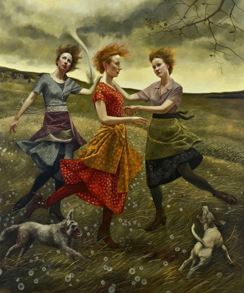 Torbellino.

Andrea Kowch.