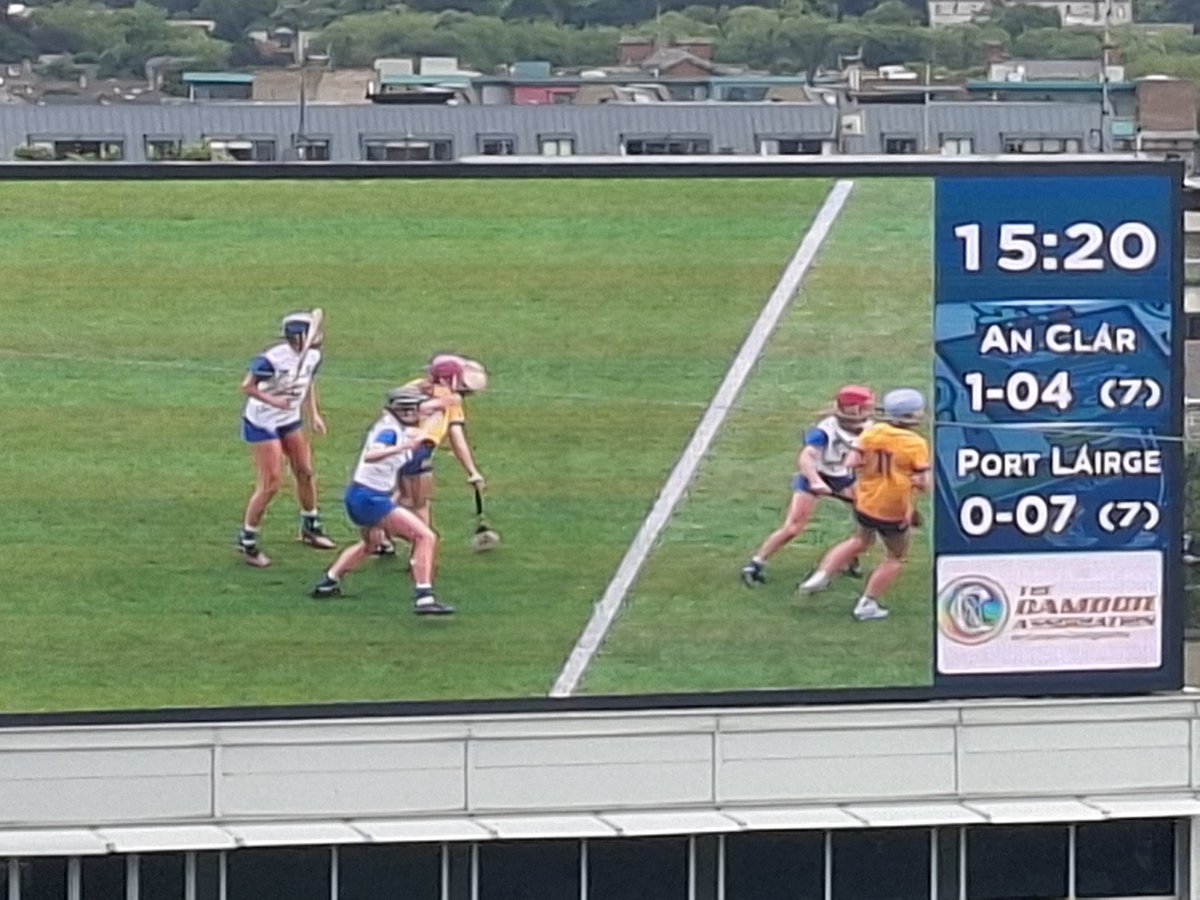 OfficialClareCamogie (@clarecamogie) on Twitter photo Level after first quarter Clare 1-4 Waterford 0-7. Aine O'Loughlin with the Clare goal. <a href="/OfficialTruagh/">Truagh Clonlara Camogie</a> <a href="/OfficialCamogie/">The Camogie Association</a> Level after first quarter Clare 1-4 Waterford 0-7. Aine O'Loughlin with the Clare goal. <a href="/OfficialTruagh/">Truagh Clonlara Camogie</a> <a href="/OfficialCamogie/">The Camogie Association</a>