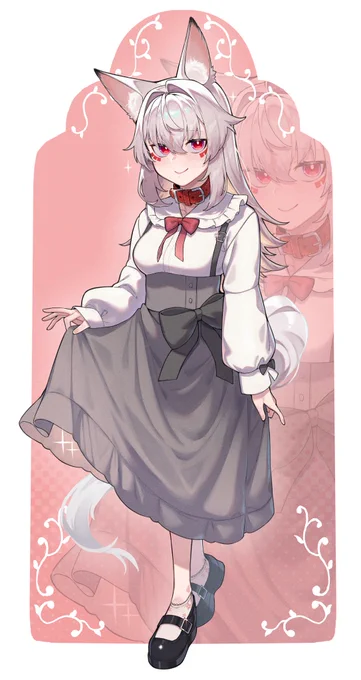 #Skeb 納品させていただきました!! シャコバさん家のアカシャちゃんです!! めっっっちゃ可愛くないですか??