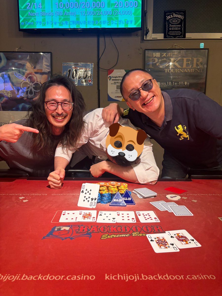 【VS DEALER】

1位 GAASHII さん
2位 チームディーラーズ
3位 えび さん
4位 マナブンマル さん
5位 pero さん

でした！！！

皆様おめでとうございます！！！