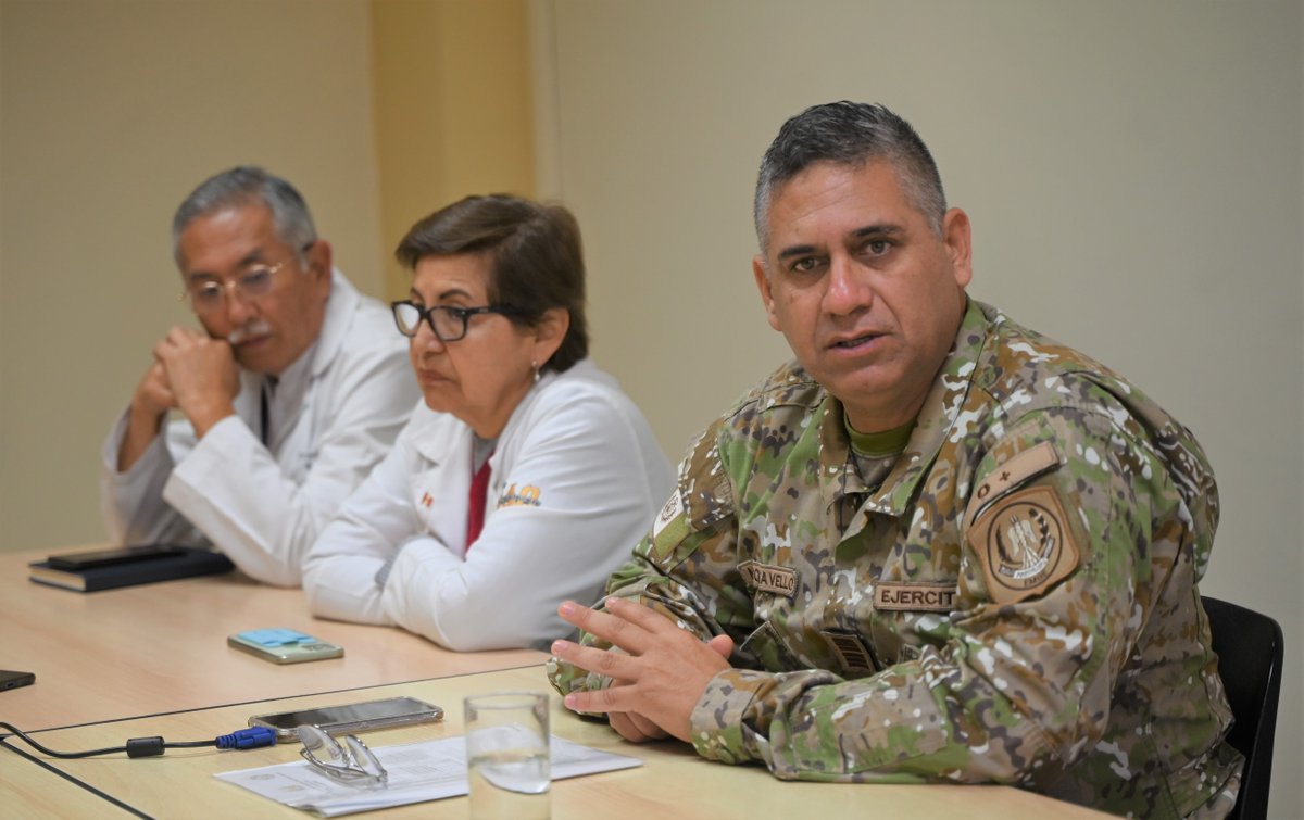 Instituto Nacional de Salud del Niño - Oficial (@insn_oficial) on Twitter photo 🤝 El #INSN y <a href="/EjercitoPeru/">Ejército del Perú</a> trabajan por el bienestar infantil.
Hemos iniciado coordinaciones con miras a la firma de un convenio que fortalecerá la atención médica especializada.
#NotaDePrensa: gob.pe/institucion/in… 🤝 El #INSN y <a href="/EjercitoPeru/">Ejército del Perú</a> trabajan por el bienestar infantil.
Hemos iniciado coordinaciones con miras a la firma de un convenio que fortalecerá la atención médica especializada.
#NotaDePrensa: gob.pe/institucion/in…