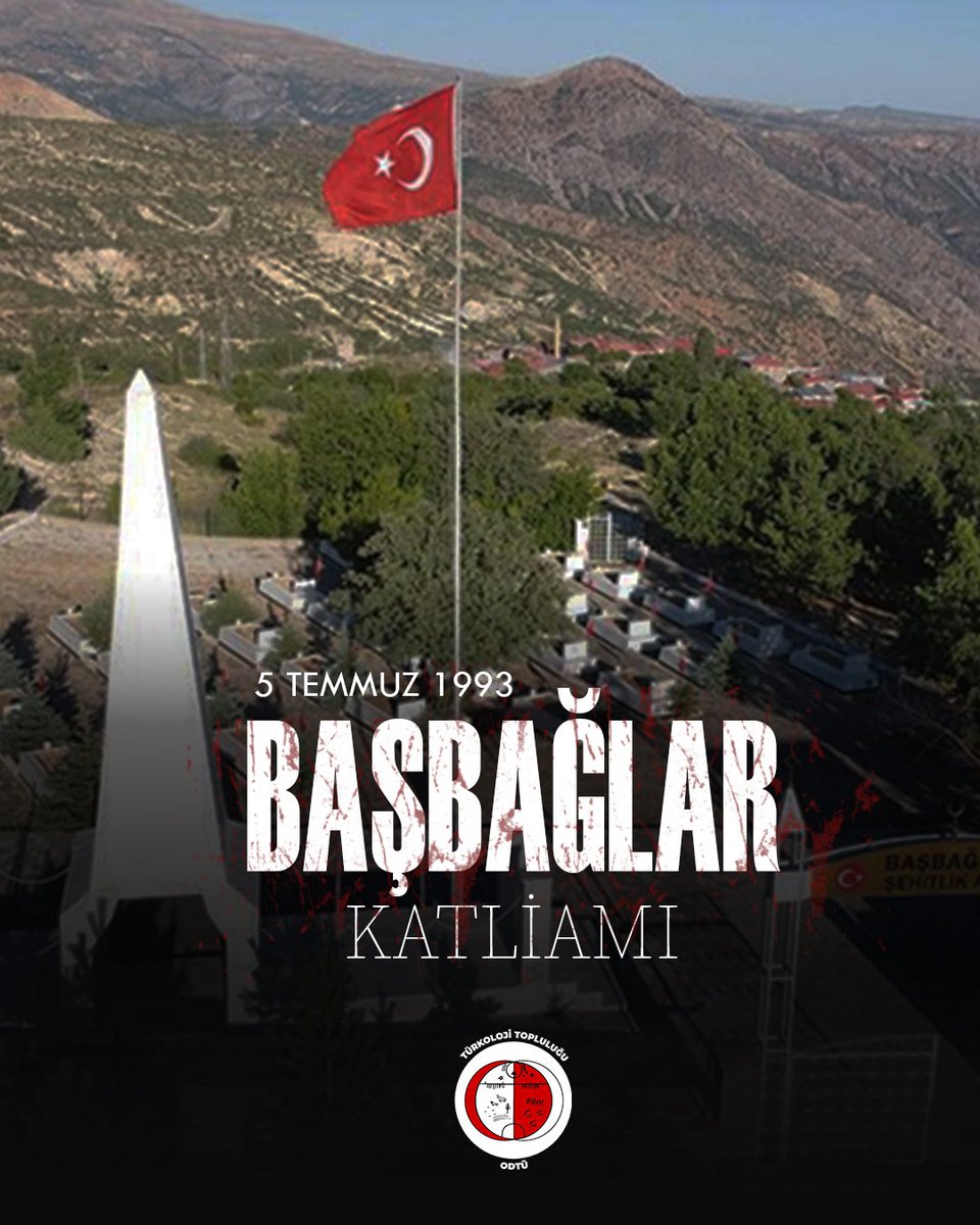 Başbağlar Katliamı'nda bölücü terör örgütü PKK tarafından kurşuna dizilerek ve yakılarak katledilen 33 vatandaşımızı rahmetle anıyoruz.