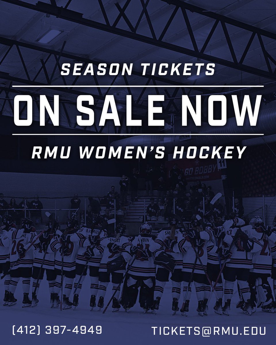 Hockey season is almost here! 

Get your Season Tickets today👇

🎟️: shorturl.at/v804b