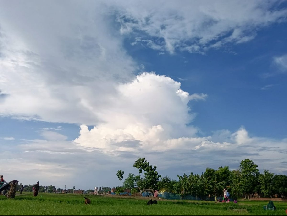 Isha8093's tweet image. "Nature never goes out of style"
If you want to watch a painting, just watch the sky after it rains.
#Scenicbeauty 
#Clouds
#NaturePhotography