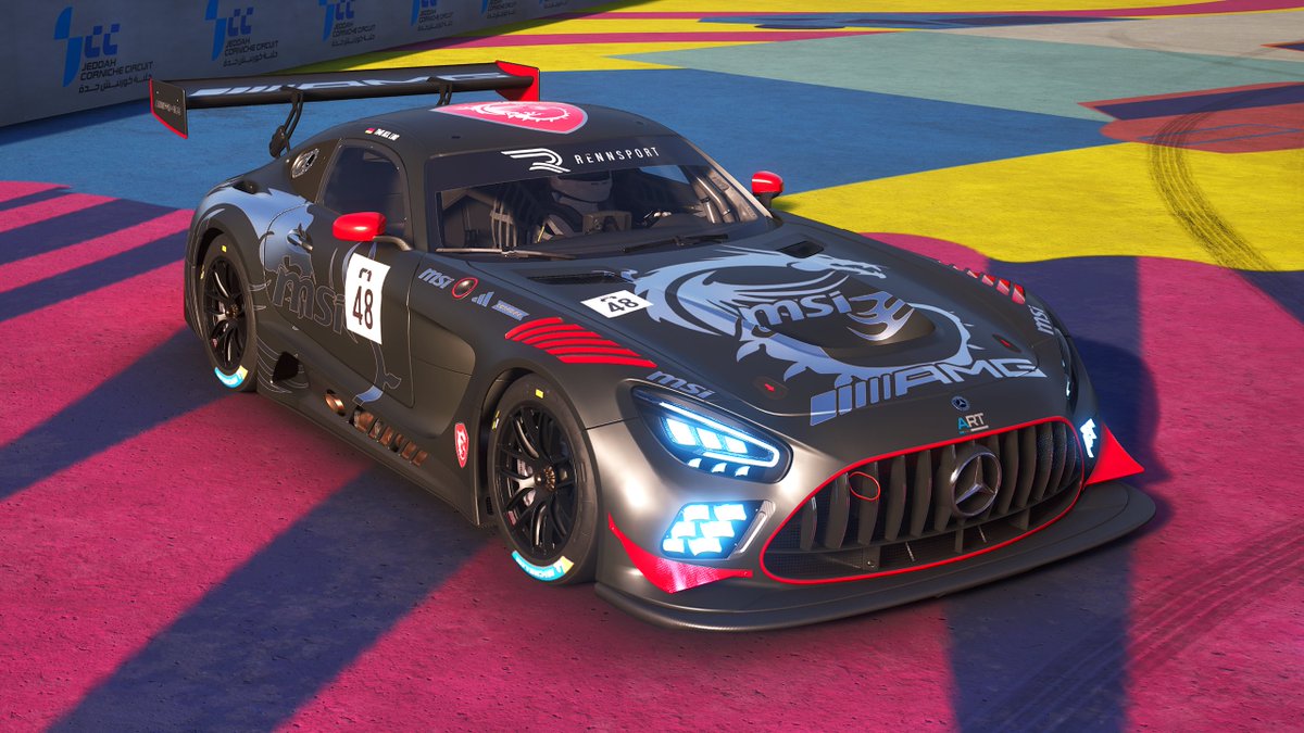 RENNSPORT (@rennsport_gg) on Twitter photo Special EWC Team Livery #02
A dark mode twist to the 2025 Spring Season colour scheme. This exclusive <a href="/amgmotorsport/">Mercedes-AMG Motorsport</a> <a href="/msigaming/">MSI Gaming</a> livery will be available to redeem—via Twitch drops—after 5 hours of cumulative R1 watch time!
#RENNSPORT #SimRacing #EWC Special EWC Team Livery #02
A dark mode twist to the 2025 Spring Season colour scheme. This exclusive <a href="/amgmotorsport/">Mercedes-AMG Motorsport</a> <a href="/msigaming/">MSI Gaming</a> livery will be available to redeem—via Twitch drops—after 5 hours of cumulative R1 watch time!
#RENNSPORT #SimRacing #EWC