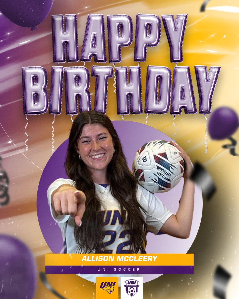 Wishing a happy Panther birthday to incoming defender Allison McCleery! 🥳🎈 

#EverLoyal #1UNI