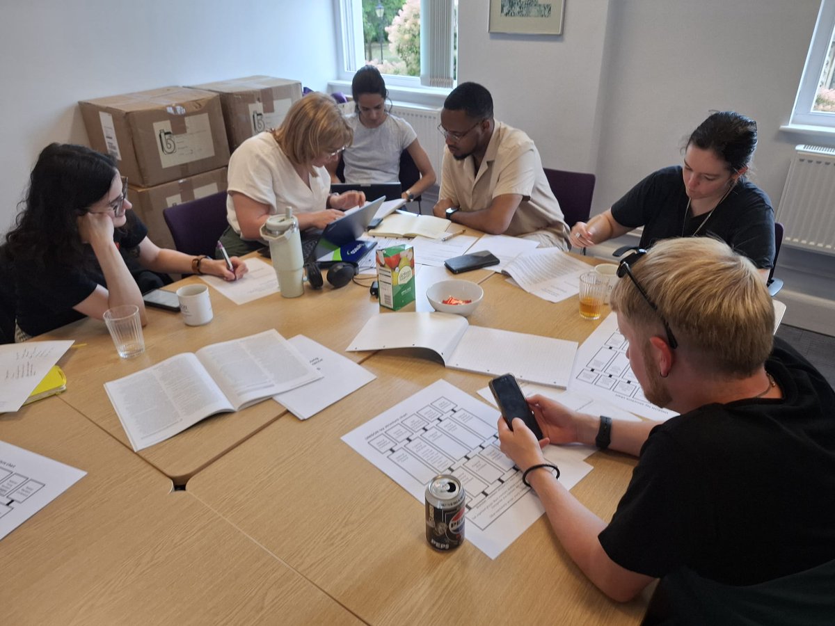 UnisonYoung's tweet image. We are getting conference ready. Thank you @TimRoberts76 for the training, now to add the finishing touches to the @UNISONEastern 2025 young member conference motions