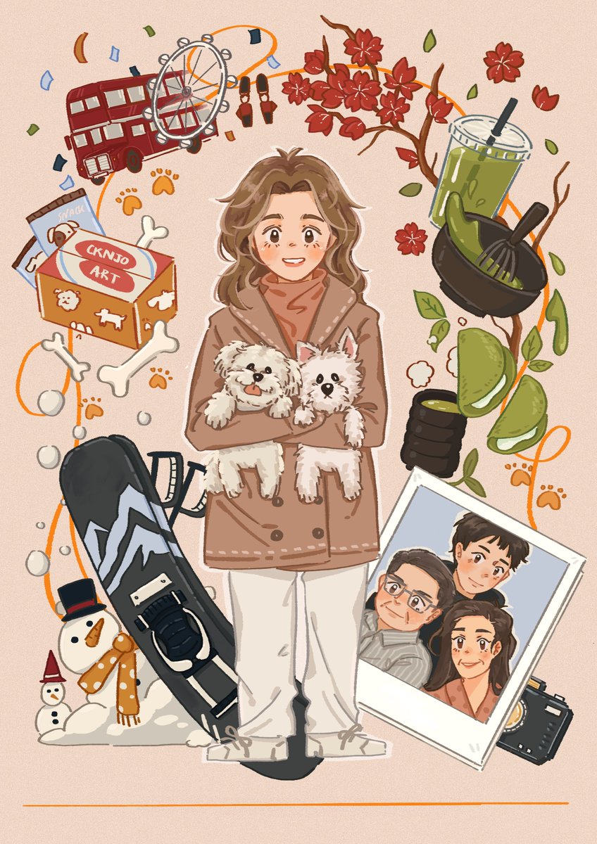 เดือนที่แล้วแวบไปวาดของขวัญวันเกิดให้คนรู้จักมาคับ 🥺