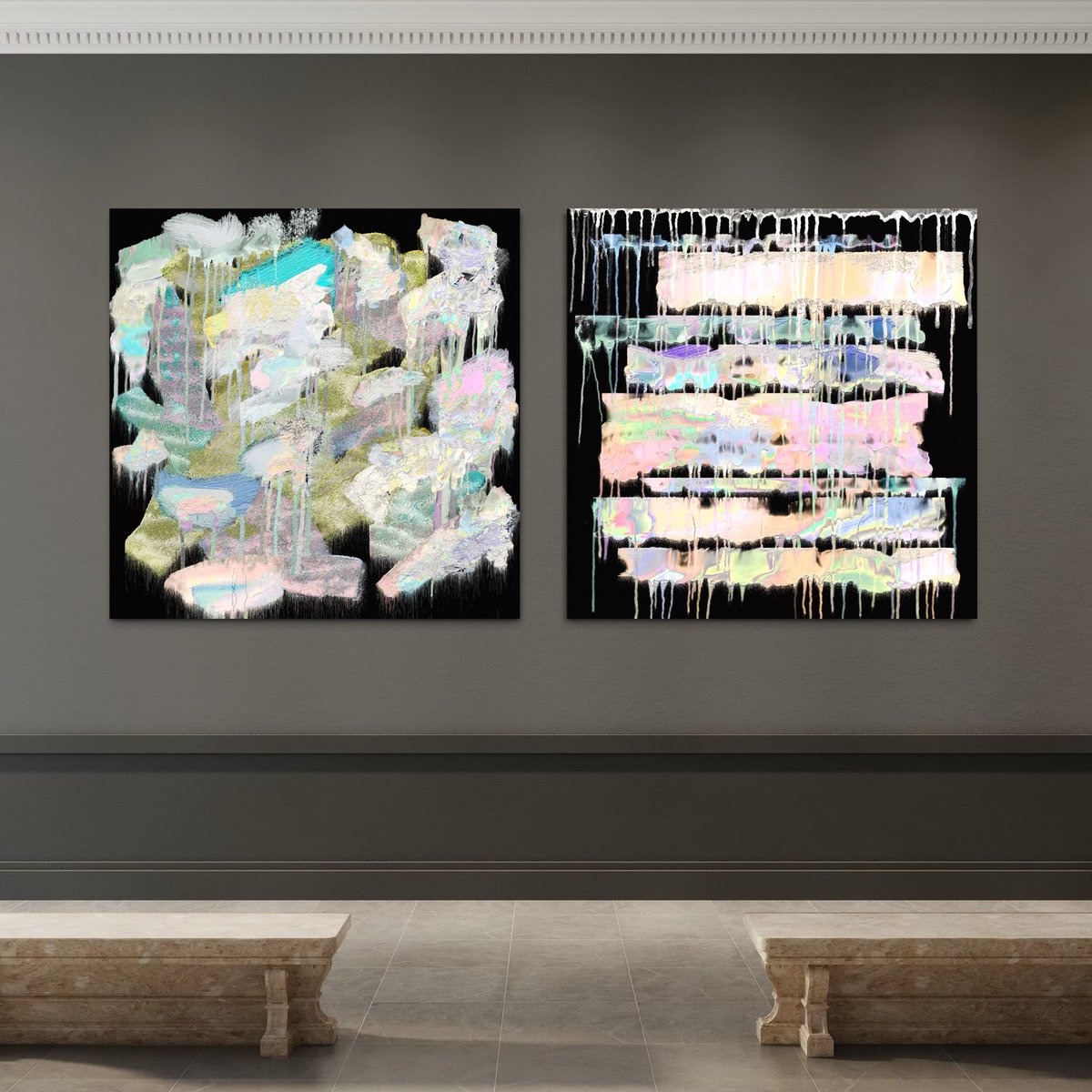c_y_d_n's tweet image. Good morning folks. Have a fantastic day.

Available works from heavy digitally textured series if you’re into that sort of thing. Enjoy the view and feel it with your eyes.
