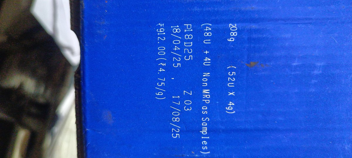 sethi2769's tweet photo. @RajnigandhaPM Please seen date and batch no photo main my no 7982802769 and pin code 122001 https://t.co/7HtwGremFD