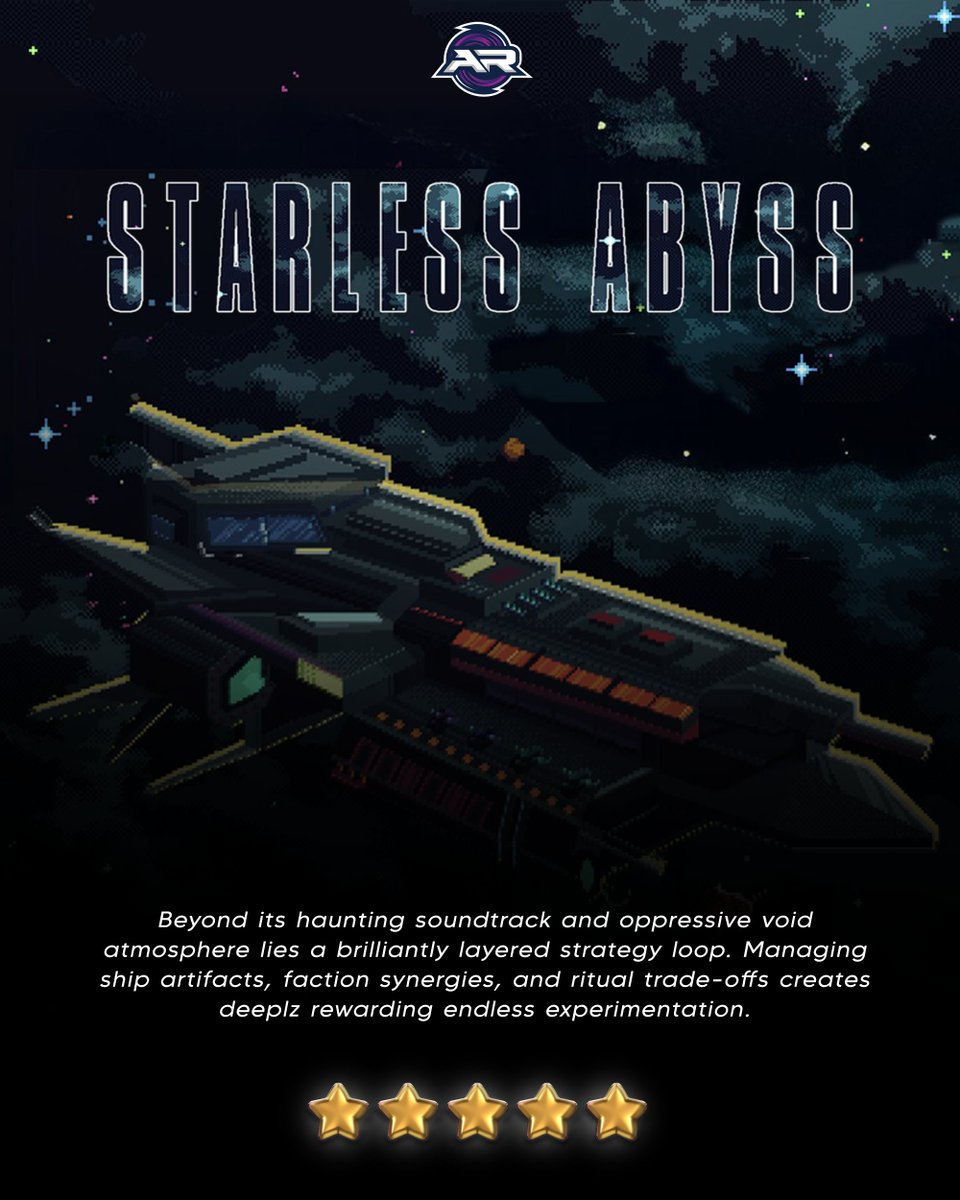 ArcaneRaise's tweet photo. Gorgeous pixel art drenched in a cosmic horror battleground makes Starless Abyss exceptional.
@konafagamesdev @nomorerobotshq @GamerskyGames #StarlessAbyss https://t.co/EH6Ymdi6Xp