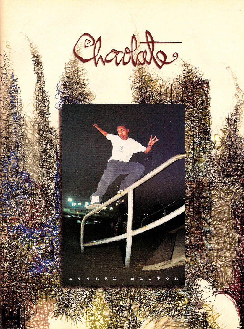 DevineDaymian's tweet photo. It’s been 24 years since we lost Keenan Milton. One my favorite Skaters growing up and one of my hero’s. Him and Stevie are the reason I Rep Chocolate as hard as I do. Rest in peace Keenan we still love and miss you. #chocolate #skateboarding
#chocolateskatebords #goskateday https://t.co/or3ViKcpV4