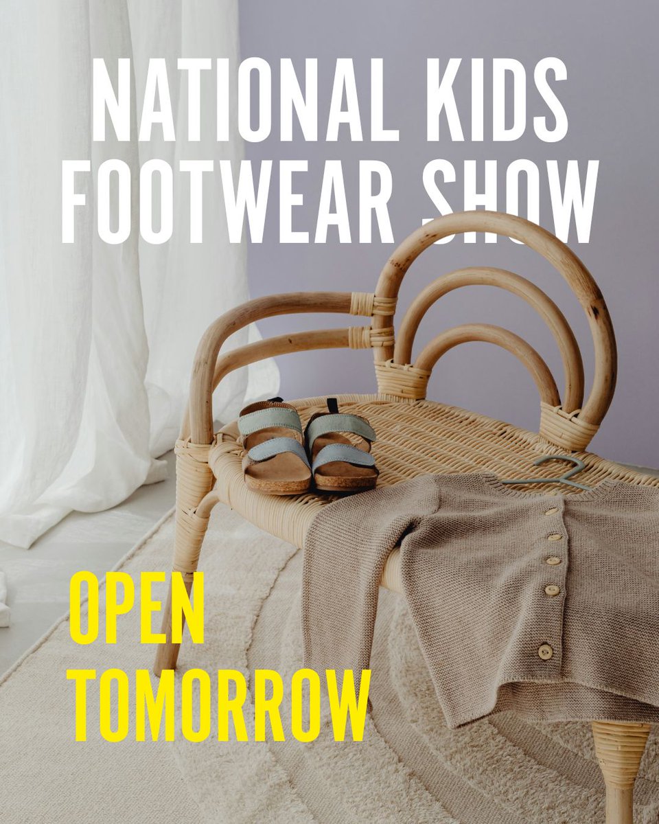 🚨 The countdown is almost over… the INDX National Kids Footwear Show opens TOMORROW at #CranmorePark! 🎉🎉

🎟️ Register now for your FREE entrance badge 👉 indxshows.co.uk/shows/national…

#INDXKidsFootwear #KidsFashion #INDXShows #KidsFootwearShow #TradeShow #CranmorePark