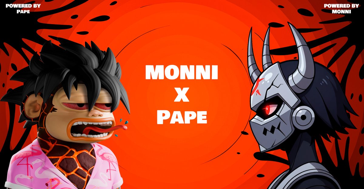 We want to announce our new collaboration with Pape nft collection.

<a href="/PapeFamily/">Pape</a> &amp; <a href="/MonniOnApe/">Monni</a>
Stunning 3D NFTs on APE that attracted a lot of attention.