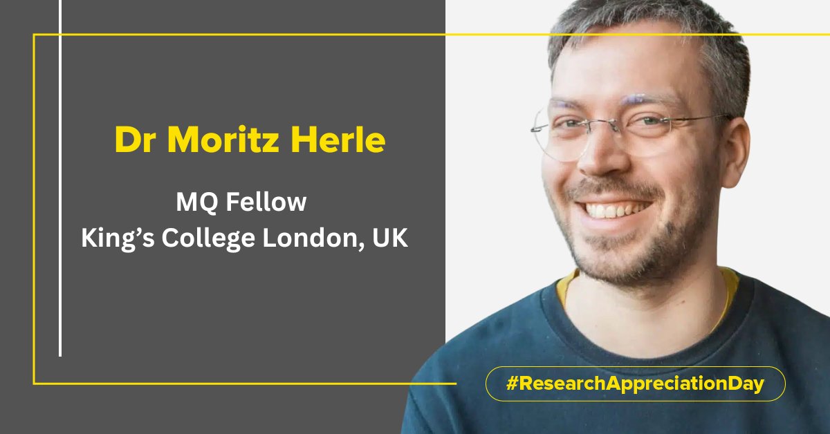 For this year’s #ResearchAppreciationDay, we’re celebrating researchers like #MQFellow Dr Moritz Herle.

Moritz’s research into eating disorders is advancing our understanding of these complex conditions.

Read more here: mqmentalhealth.org/research-appre…

#WithoutResearchItsJustGuesswork