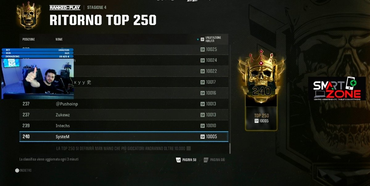 system_wz's tweet image. TOP250 ✅
#warzone #cod #rebirth