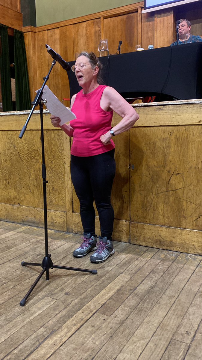 I’m a 72 year old granny. I’ve been campaigning since I was a teenager and I’m not going to stop now. The council says we should ask permission! To fight attacks on working class people I don’t think so! Heather speaking at #nssn2025