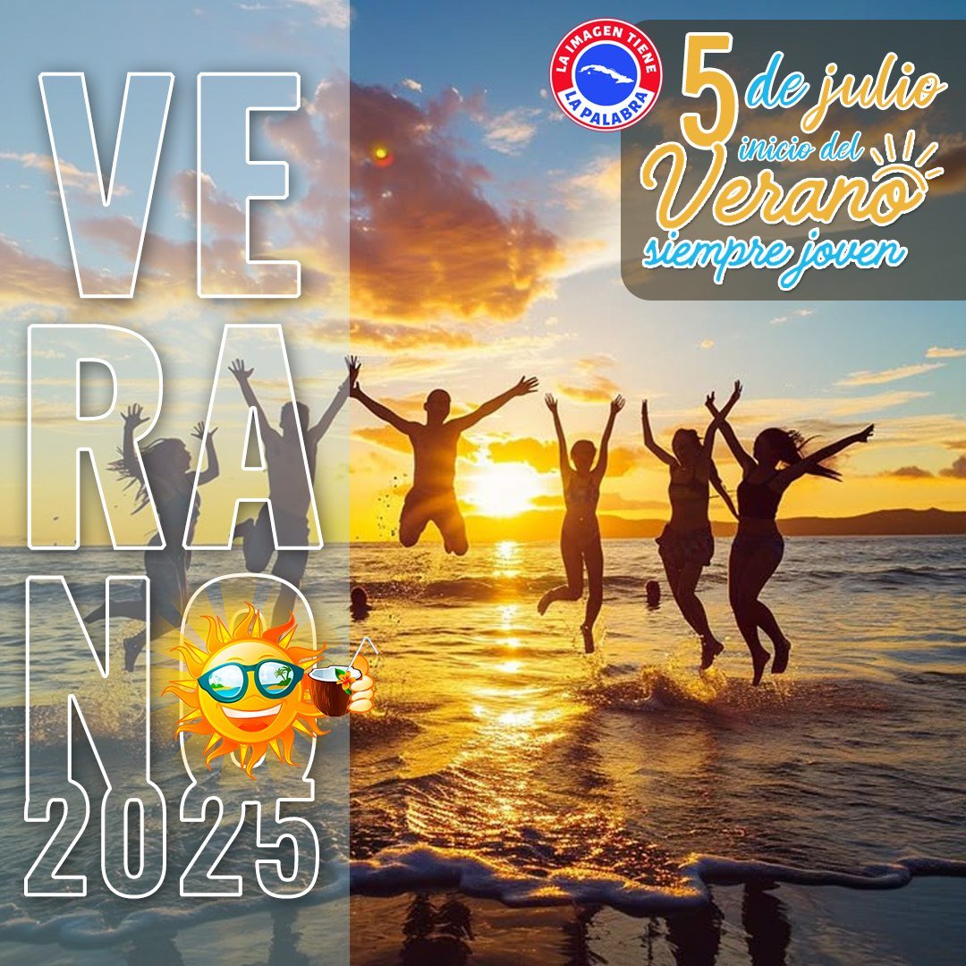5 de Junio inicio del Verano siempre Joven #Cuba