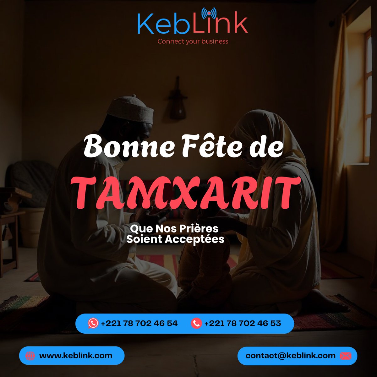 #Tamxarit 
Entre prières, sourires et traditions, que cette journée de tamxarit vous apporte paix et bénédictions.

Yalna Borom bi yokkou tawfeex yi 🙏🏿🙏🏿

#Keblink #Achoura