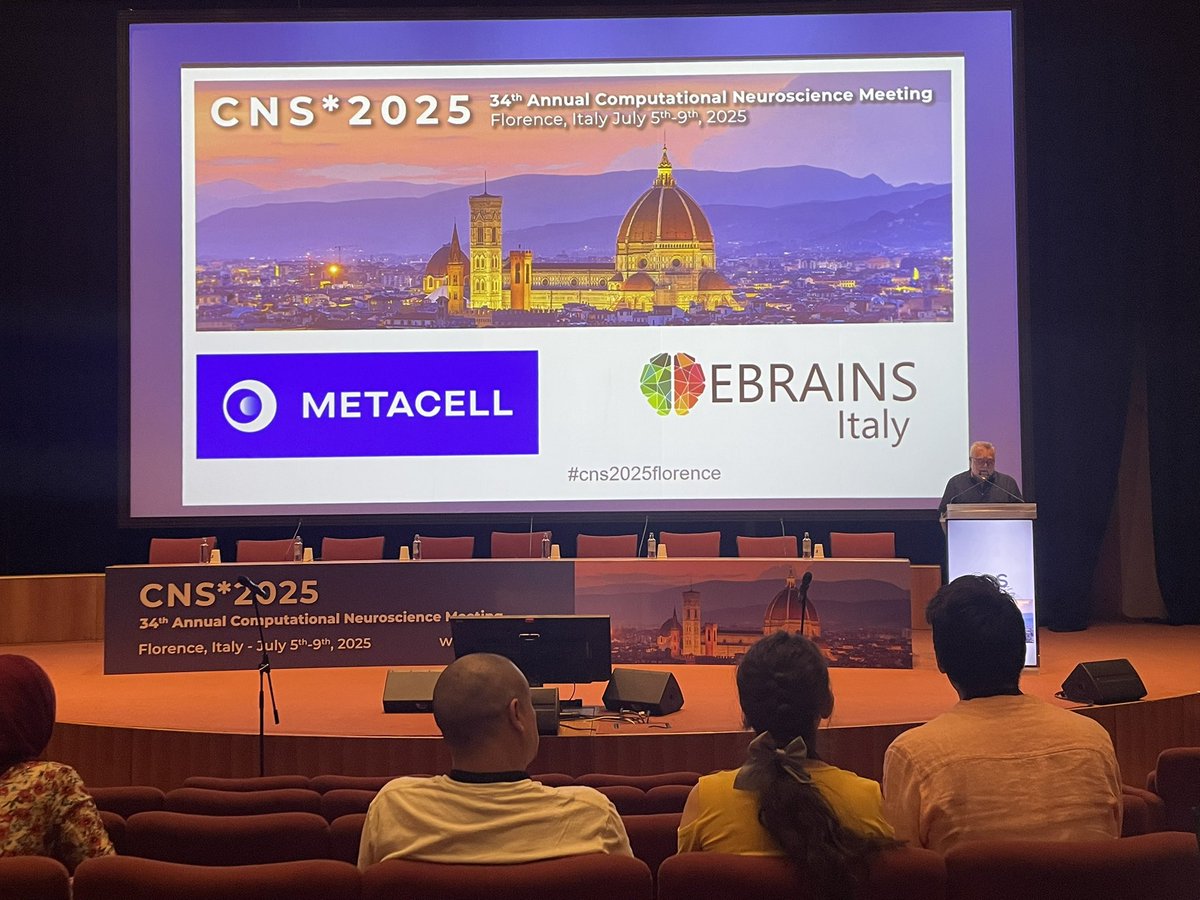 Computational neuroscience conference starts now (saturday afternoon) in wonderful Florence, Italy. #cns2025florence