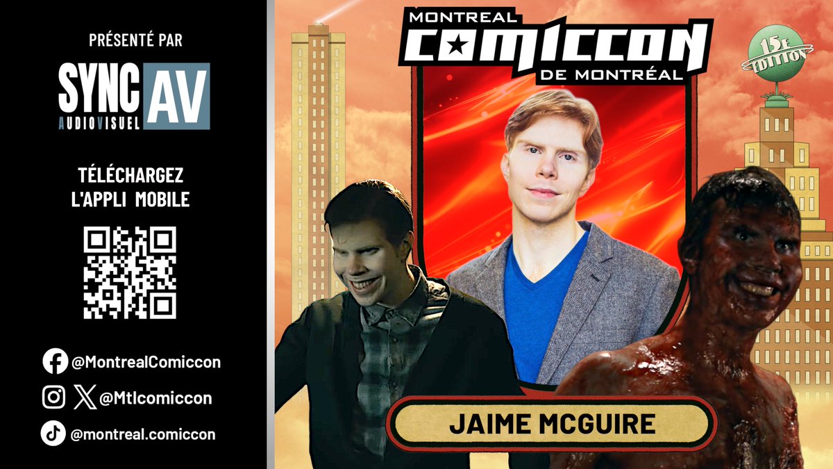 🎤Ne manquez pas Jaime McGuire sur scène à 16 h dans la salle de conférence 511, présentée par SYNC AV!
***
🎤Don’t miss Jaime McGuire on stage at 4:00 p.m. in room 511 presented by SYNC AV!