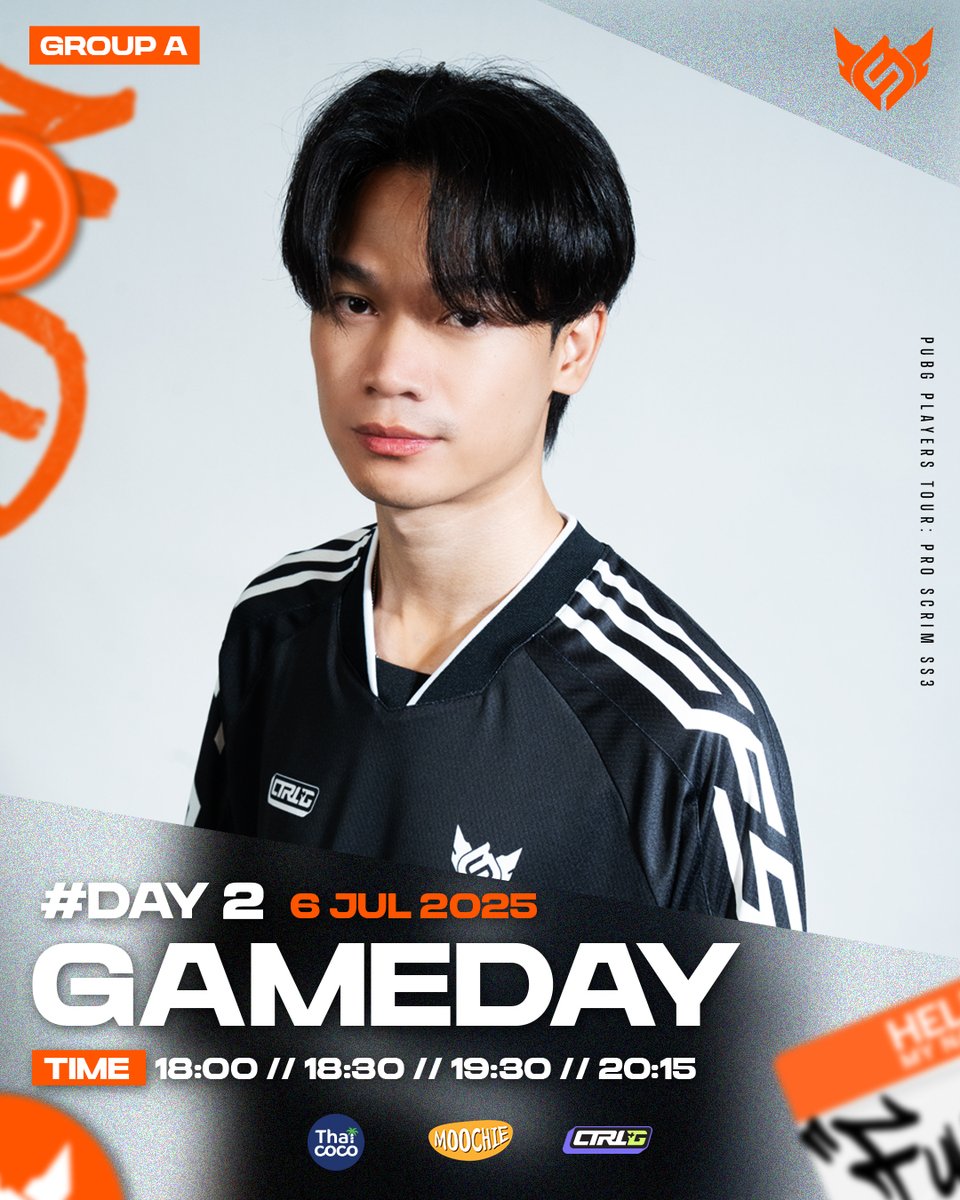 Back at it again with the 𝙋𝙐𝘽𝙂 𝙋𝙇𝘼𝙔𝙀𝙍𝙎 𝙏𝙊𝙐𝙍: 𝙋𝙍𝙊 𝙎𝘾𝙍𝙄𝙈 𝙎𝙎𝟯!
It’s the usual four rounds today, come cheer on our PUBG squad! 💪
They won’t let you down. Let’s go! 🧡
.
📅 6 JULY 2025
🕐 18:00 / 18:30 / 19:30 / 20:15
🎥 Watch live on: