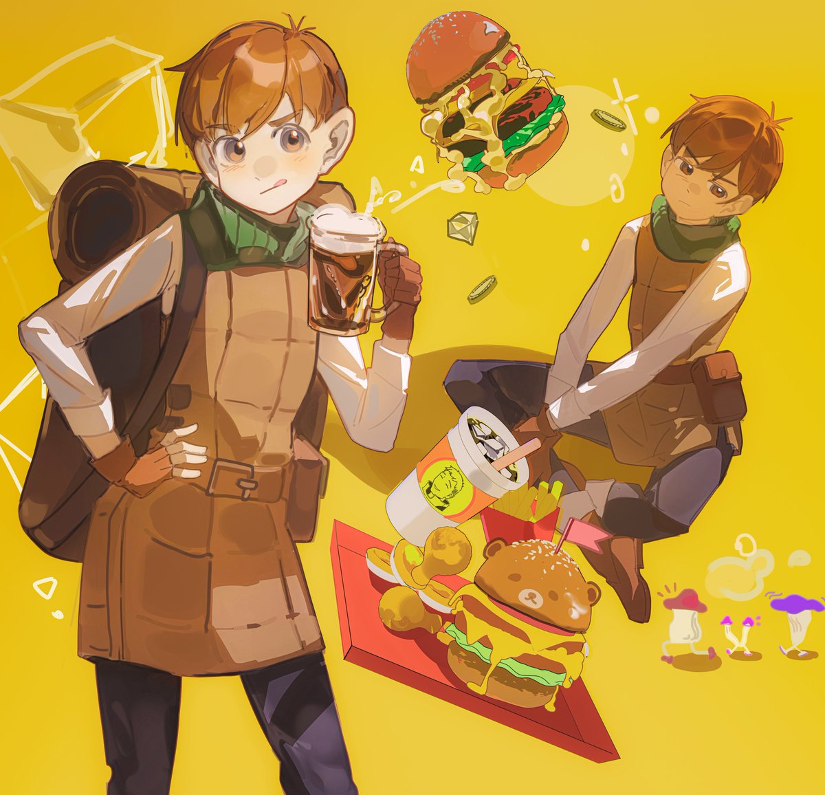 Flve565's tweet image. #100日チャレンジ #DungeonMeshi #DeliciousinDungeon #ダンジョン飯 #dungeonmeshifanart
DAY91🍻