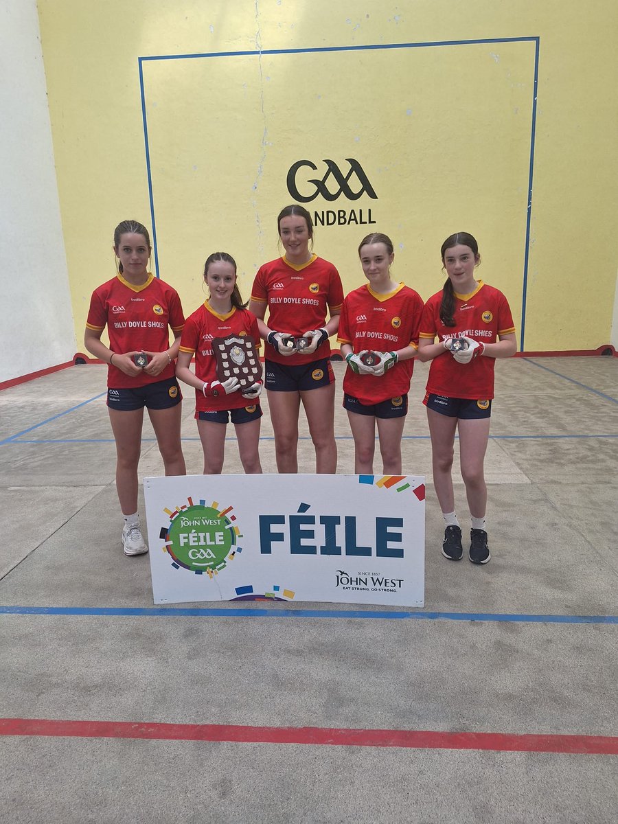 Davidstown Courtnacuddy U15 Girls Triumph in Division 2 Féile Handball Final
Get all the latest news on the Davidstown Courtnacuddy GAA app member.clubspot.app/club/davidstow…