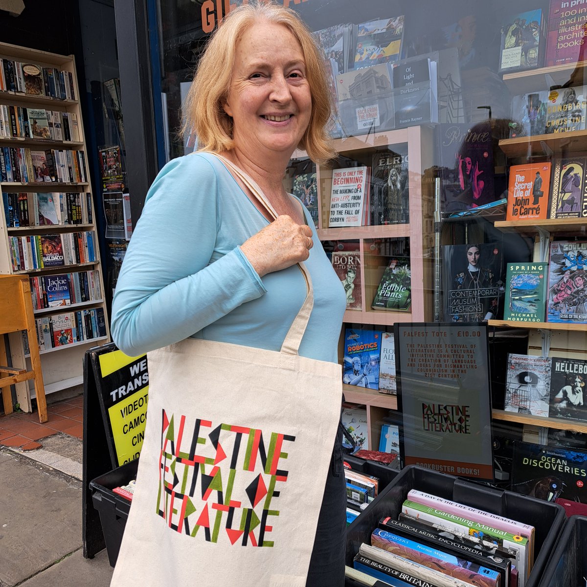 PalFest Tote - Classic
£10.00

The classic Palestine Festival of Literature Tote Bag.

100% cotton and natural colour

Dimensions - W 38cm x H 42cm

Capacity - 15L