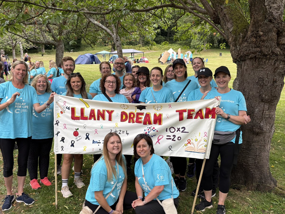 Ready to start. Come on team Llany… we’ve got this.