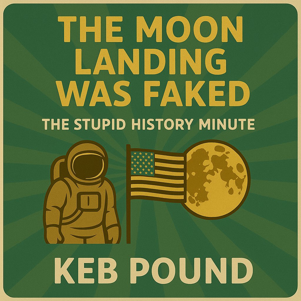 The Stupid History of the Conspiracy Theory that the Moon Landing was faked

#history #podcasts #conspiracytheory