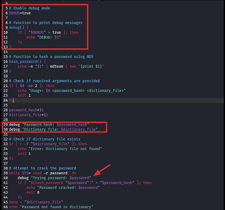 Bash Scripting: Master Debugging of Our Password Cracking Script

hackers-arise.com/bash-scripting…