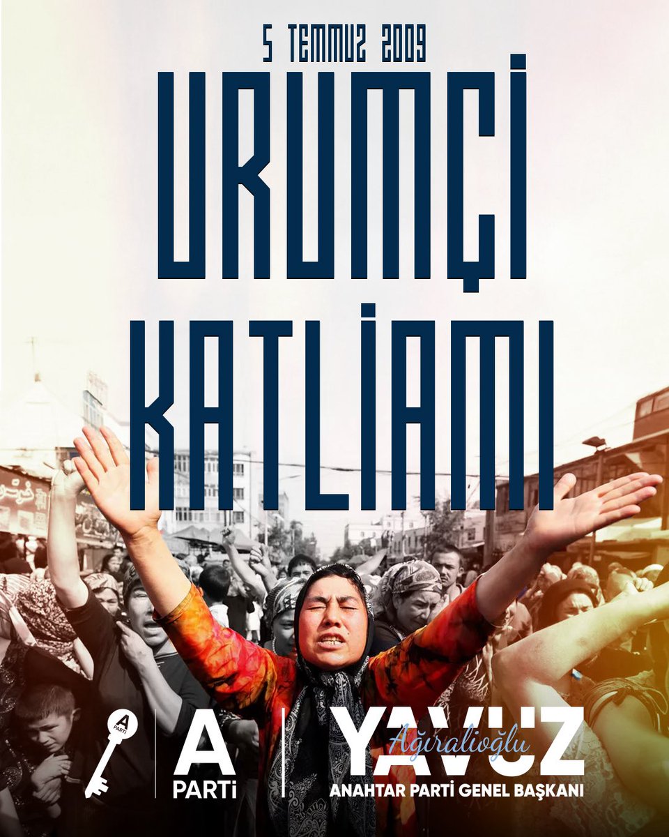 yavuzagiraliog's tweet photo. Doğu Türkistan, insanlığın, Müslümanların ve Türk Dünyası'nın samimiyet imtihanıdır.

2009 yılında katil Çin tarafından Urumçi'de katledilen Doğu Türkistanlı soydaşlarımızı rahmetle anıyorum. https://t.co/8mqSrakc4l