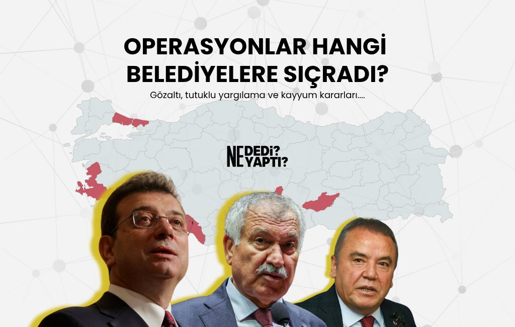 Operasyonlar Hangi Belediyelere Sıçradı?

📌Şimdiye dek hangi belediye başkanları gözaltına alındı veya tutuklandı?

Haberin detayları için tıklayınız:
nededineyapti.com/operasyonlar-h…
