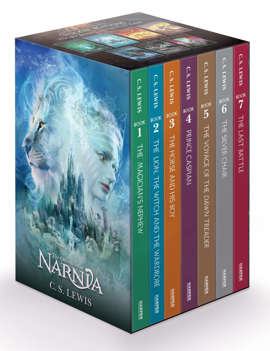 NarniaWeb's tweet image. Two new paperback box set editions of The Chronicles of Narnia, featuring cover art by Cliff Nielsen and Owen Richardson
