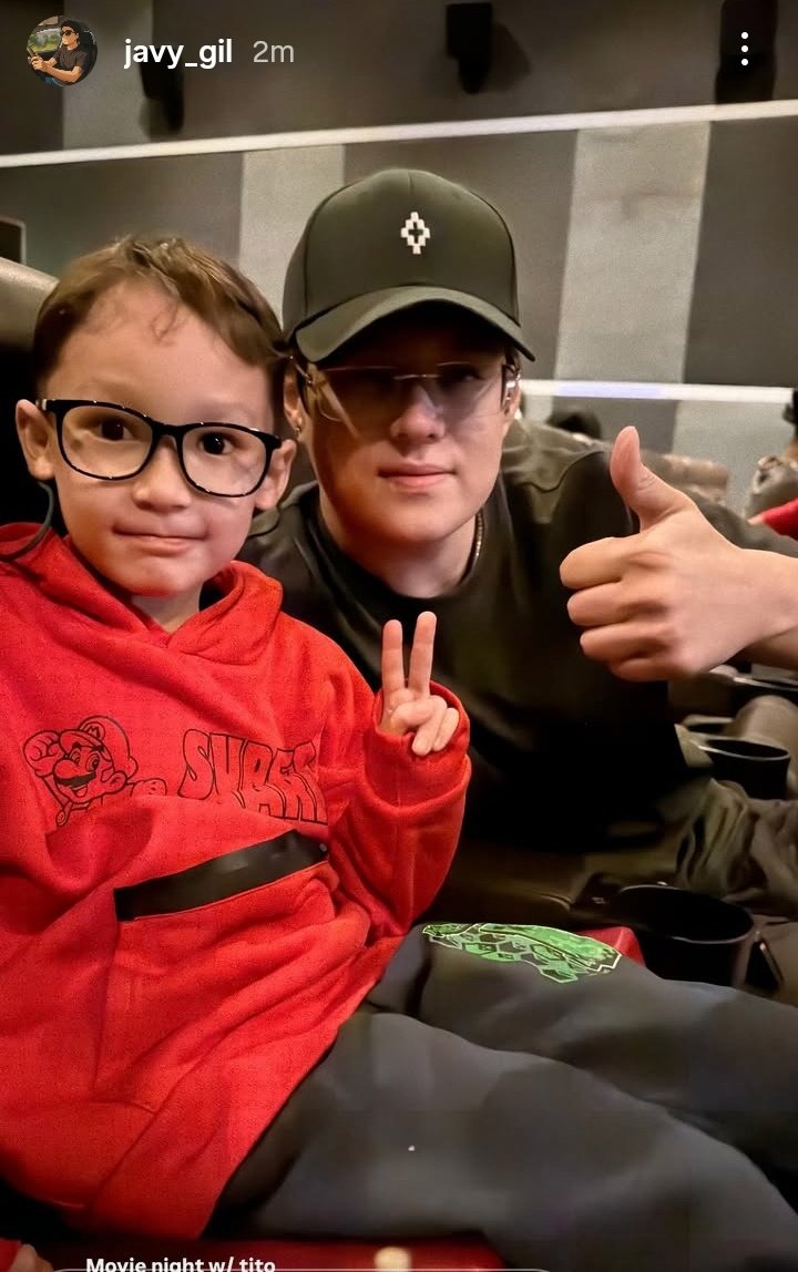 Movie night with Tito #EnriqueGil