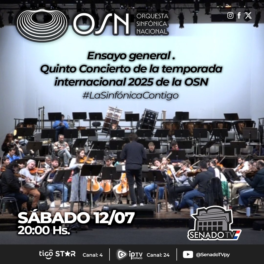 ¡Hoy por <a href="/senadotvpy/">senadotvpy</a>!