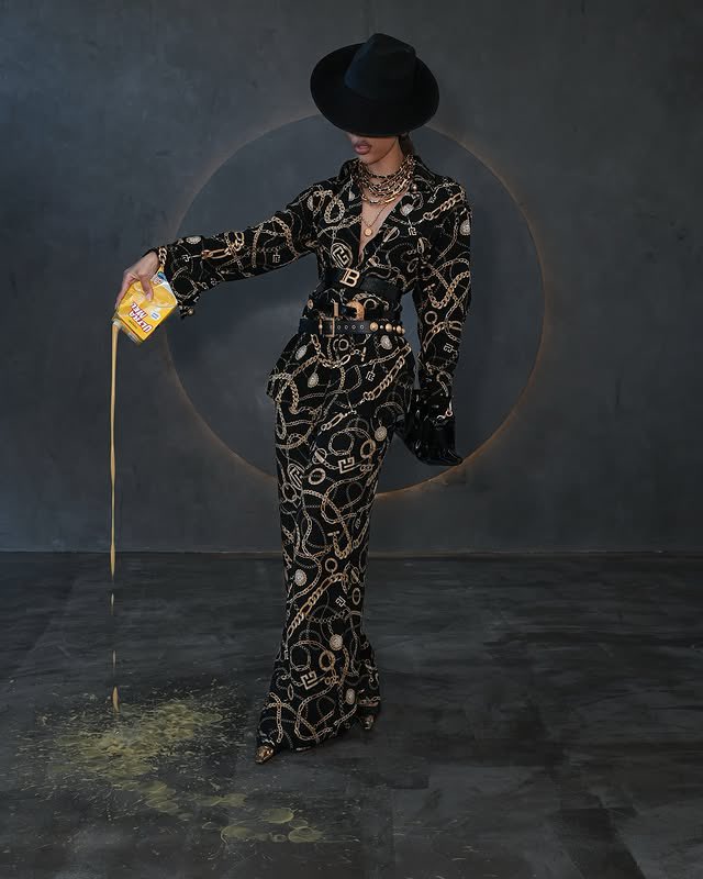 Sarah Langa at the Hollywoodbets Durban July 2025