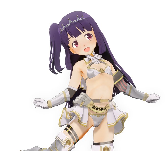 梓希ちゃんのビキニアーマーの日 