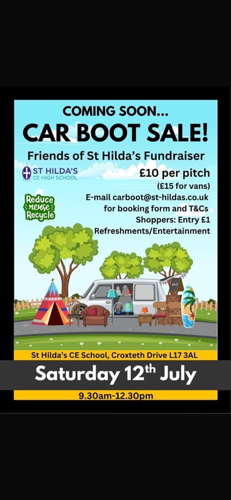 So this is next Saturday on Croxteth Drive