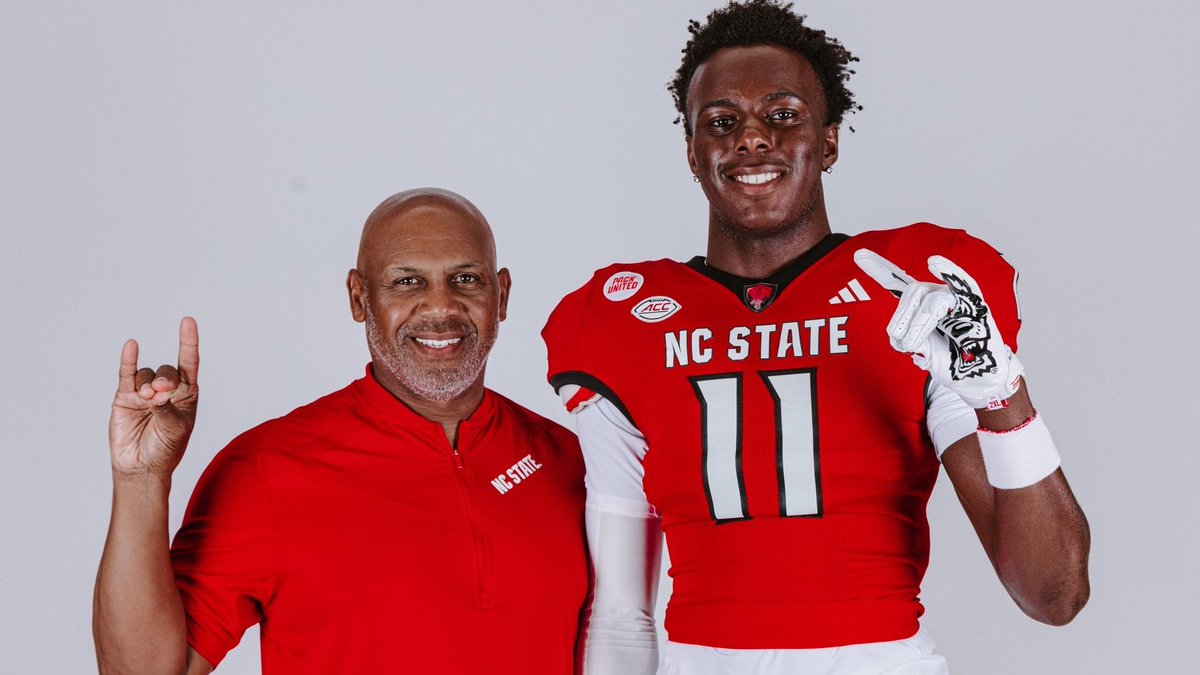 "Dave [Doeren]'s always talking about blue-collar, hardworking guys -- and that's what Jaire is. So he fits in well with the Wolfpack."

East Forsyth head coach Todd Willert discusses what NC State is getting in 2026 WR commit Jaire Richburg.

✍️: 247sports.com/college/north-…