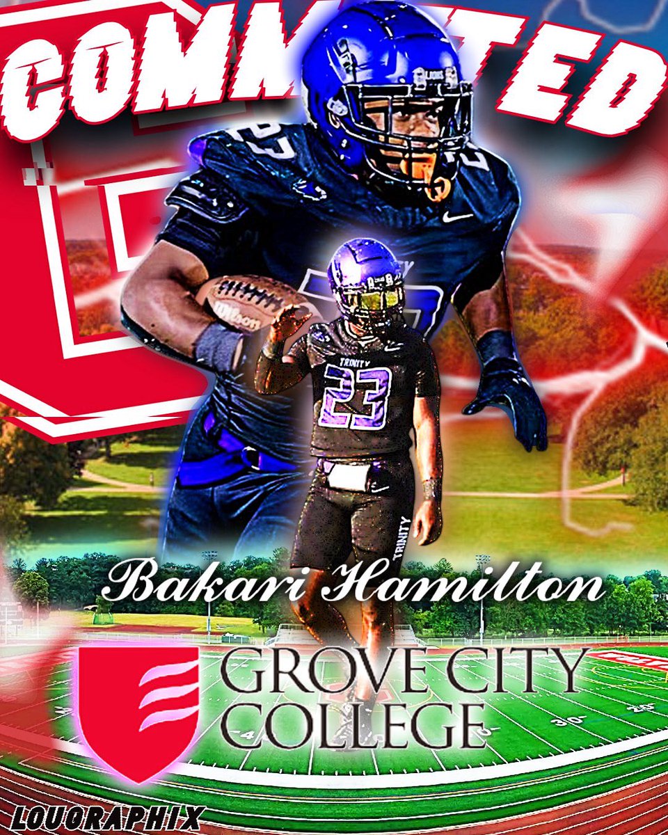 Blessed to be able to continue my football career!!! <a href="/GCC_FB/">Grove City Football</a> <a href="/CoachBaney/">Derrick Baney</a> <a href="/CoachDiDonato/">Andrew DiDonato</a> <a href="/football_tcs/">Trinity Christian School Football</a> <a href="/baconnetworkllc/">Bacon Network</a>
