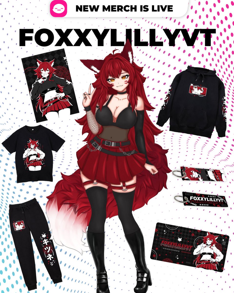FoxxyLillyVT | 🦊 Vtuber (@foxxylillyvt) on Twitter photo Do youfeel like your wardrobe is missing something?
Wear me! Upgrade your wardrobe with some Foxxy Merch!
Get yours at <a href="/shopuwumarket/">UwU Market</a> ⬇️🔗 Do youfeel like your wardrobe is missing something?
Wear me! Upgrade your wardrobe with some Foxxy Merch!
Get yours at <a href="/shopuwumarket/">UwU Market</a> ⬇️🔗